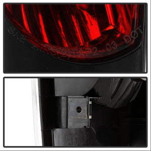 Xtune Tail Lights Chevy Colorado (2004-2012) [Euro Style] Black Clear or Smoked Lens