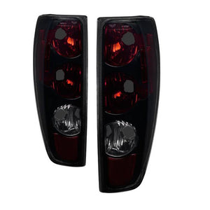 Xtune Tail Lights Chevy Colorado (2004-2012) [Euro Style] Black Clear or Smoked Lens