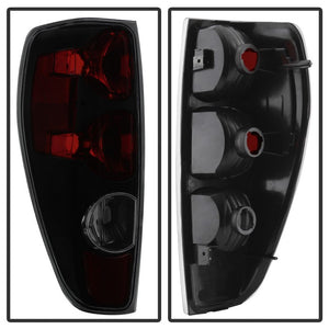 Xtune Tail Lights Chevy Colorado (2004-2012) [Euro Style] Black Clear or Smoked Lens