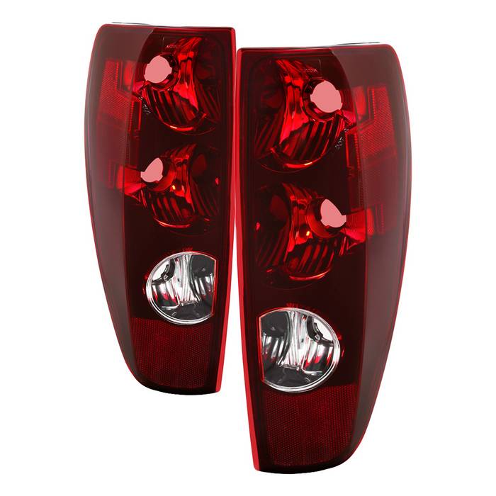 Xtune Tail Lights Chevygmc Coloradocanyon 04 12 Oem Style Red Cl Redline360 5729