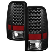 Load image into Gallery viewer, Xtune Tail Lights Chevy Tahoe (00-06) [Euro Style] Chrome Housing / Red Smoked Lens - Black - Clear Alternate Image