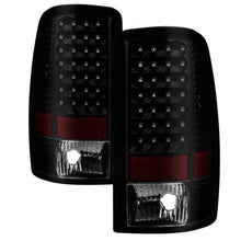Load image into Gallery viewer, Xtune Tail Lights Chevy Suburban (00-06) [Euro Style] Chrome Housing / Red Smoked Lens - Black - Smoke Alternate Image