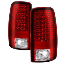 Load image into Gallery viewer, Xtune Tail Lights Chevy Suburban (00-06) [Euro Style] Chrome Housing / Red Smoked Lens - Chrome - Red Clear Alternate Image