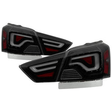 Load image into Gallery viewer, Xtune LED Tail Lights Chevy Impala (14-19) [Light Bar LED] Black / Black Smoked / Red Clear Alternate Image