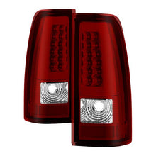 Load image into Gallery viewer, Xtune LED Tail Lights Chevy Silverado (03-06) Silverado Classic (2007) [Light Bar Style] Black or Chrome Housing Alternate Image