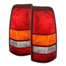 Load image into Gallery viewer, Xtune Tail Lights Chevy Silverado (99-02) [Euro Style] Red Clear / Red / Red Smoke - Red Alternate Image