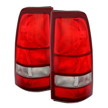 Load image into Gallery viewer, Xtune Tail Lights Chevy Silverado (99-02) [Euro Style] Red Clear / Red / Red Smoke - Red Clear Alternate Image