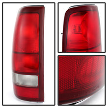 Load image into Gallery viewer, Xtune Tail Lights Chevy Silverado (99-02) [Euro Style] Red Clear / Red / Red Smoke - Red Clear Alternate Image