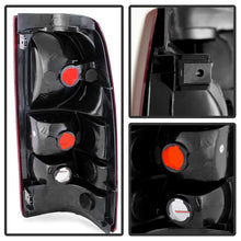 Load image into Gallery viewer, Xtune Tail Lights Chevy Silverado (99-02) [Euro Style] Red Clear / Red / Red Smoke - Red Clear Alternate Image