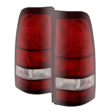 Load image into Gallery viewer, Xtune Tail Lights Chevy Silverado (99-02) [Euro Style] Red Clear / Red / Red Smoke - Red Smoke Alternate Image