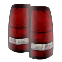 Load image into Gallery viewer, Xtune Tail Lights GMC Sierra (99-07) [Euro Style] Red Clear / Red / Red Smoke - Red Smoke Alternate Image