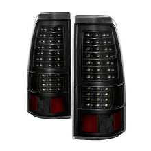 Load image into Gallery viewer, Xtune LED Tail Lights Chevy Silverado (2003-2006) Black Smoked or Black Alternate Image