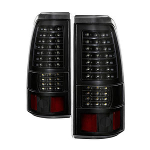 Xtune LED Tail Lights Chevy Silverado (2003-2006) Black Smoked or Black