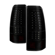 Load image into Gallery viewer, Xtune LED Tail Lights Chevy Silverado (2003-2006) Black Smoked or Black Alternate Image