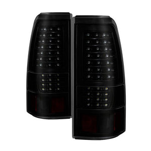 Xtune LED Tail Lights Chevy Silverado (2003-2006) Black Smoked or Black