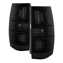 Load image into Gallery viewer, Xtune LED Tail Lights Chevy Suburban (07-14) Black Smoked or Smoked Lens Alternate Image