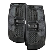 Load image into Gallery viewer, Xtune LED Tail Lights Chevy Suburban (07-14) Black Smoked or Smoked Lens Alternate Image