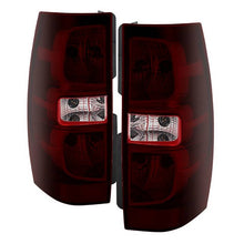 Load image into Gallery viewer, Xtune LED Tail Lights Chevy Suburban (07-13) [OEM Style] Chrome Housing / Red Smoked Lens Alternate Image