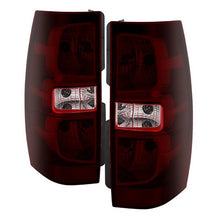 Load image into Gallery viewer, Xtune Tail Lights Chevy Tahoe (07-13) [OEM Style] Chrome Housing / Red Smoked Lens Alternate Image