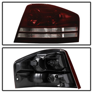 Xtune Tail Lights Dodge Avenger (2008-2010) [OEM Style] Dark Red or Red Lens