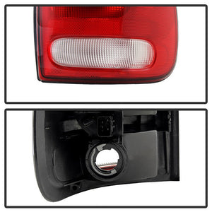 Xtune Tail Lights Plymouth Grand Voyager (96-00) [OEM Style] Red or Dark Red Lens