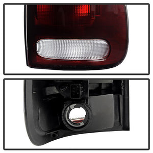 Xtune Tail Lights Plymouth Grand Voyager (96-00) [OEM Style] Red or Dark Red Lens