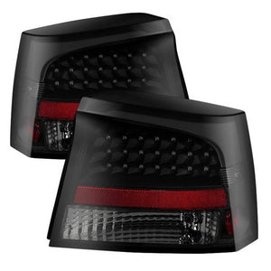 Xtune LED Tail Lights Dodge Charger (2009-2010) Black Housing / Smoke Lens