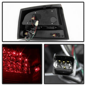 Xtune LED Tail Lights Dodge Charger (2009-2010) Black Housing / Smoke Lens