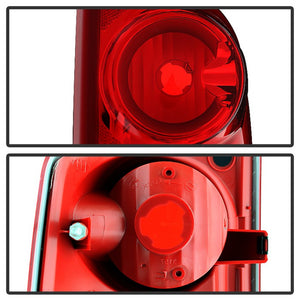 Xtune Tail Lights Dodge Dakota (2005-2010) [OEM Style] Red Smoked or Red