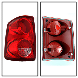 Xtune Tail Lights Dodge Dakota (2005-2010) [OEM Style] Red Smoked or Red