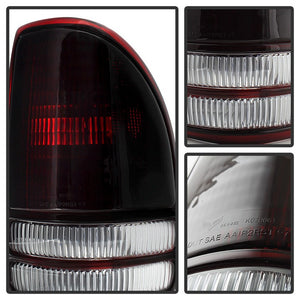 Xtune Tail Lights Dodge Dakota (1997-2004) [OEM Style] Red Smoked Lens