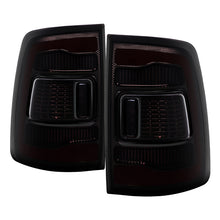 Load image into Gallery viewer, Xtune LED Tail Lights Dodge Ram 1500 (09-18) Black Smoke or Red Clear Lens - Black Smoke Alternate Image