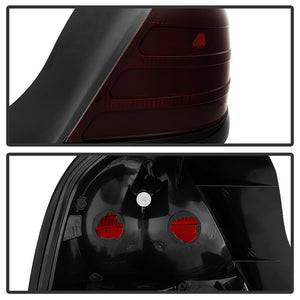 Xtune Tail Lights Ford Crown Victoria (1999-2011) [OEM Style] Red Smoked