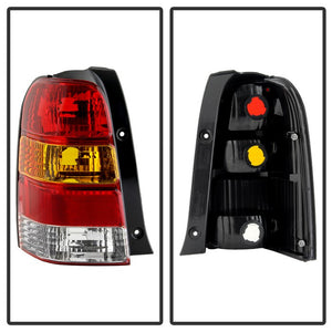 Xtune Tail Lights Ford Escape (2001-2007) [OEM Style] Red or Red Smoked