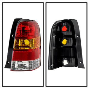 Xtune Tail Lights Ford Escape (2001-2007) [OEM Style] Red or Red Smoked