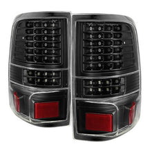 Load image into Gallery viewer, Xtune LED Tail Lights Ford F150 Styleside (2004-2008) OEM Style with Clear or Smoked Lens - Black Clear Alternate Image