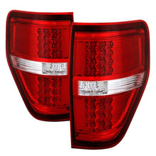 Load image into Gallery viewer, Xtune LED Tail Lights Ford F150 (2009-2014) Chrome or Black Housing Alternate Image