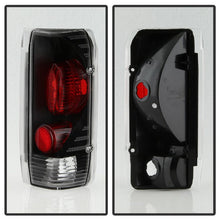 Load image into Gallery viewer, Xtune Tail Lights Ford Bronco (88-96) [Euro Style] Black or Black Smoked - Black Alternate Image