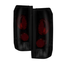 Load image into Gallery viewer, Xtune Tail Lights Ford Bronco (88-96) [Euro Style] Black or Black Smoked - Black Smoked Alternate Image
