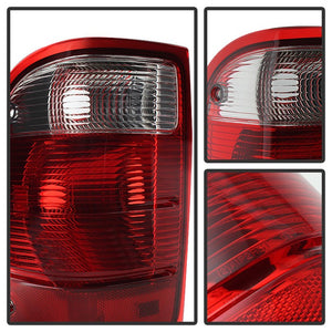 Xtune Tail Lights Ford Ranger (2001-2005) [OEM Style] Red Clear