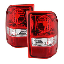 Load image into Gallery viewer, Xtune Tail Lights Ford Ranger (2001-2011) [OEM Style] Red or Dark Red - Red Alternate Image