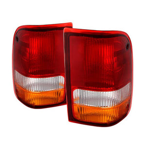 Xtune Tail Lights Ford Ranger (1993-1997) [OEM Style] Red or Red Smoked