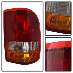 Xtune Tail Lights Ford Ranger (1993-1997) [OEM Style] Red or Red Smoked