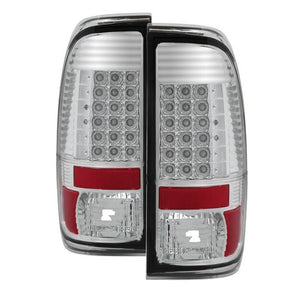 Xtune LED Tail Lights Ford F250/ F350/ F450 Super Duty (08-16) Black or Chrome Housing