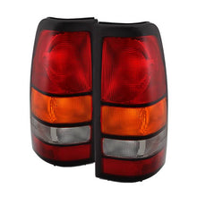Load image into Gallery viewer, Xtune Tail Lights GMC Sierra 1500/ 2500/ 3500 Fleetside (04-06) [OEM Style] Clear Red Alternate Image