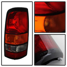 Load image into Gallery viewer, Xtune Tail Lights GMC Sierra 1500/ 2500/ 3500 Fleetside (04-06) [OEM Style] Clear Red Alternate Image