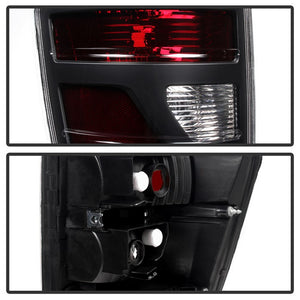 Xtune Tail Lights Honda Ridgeline Pickup (2006-2008) [OEM Style] Red Smoked