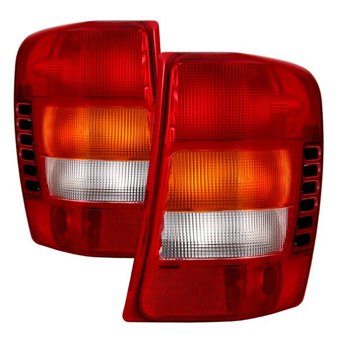 Xtune Tail Lights Jeep Grand Cherokee (1999-2003) [OEM Style] Red