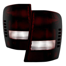 Load image into Gallery viewer, Xtune Tail Lights Jeep Grand Cherokee (1999-2003) [OEM Style] Red or Red Smoked - Red Smoke Alternate Image