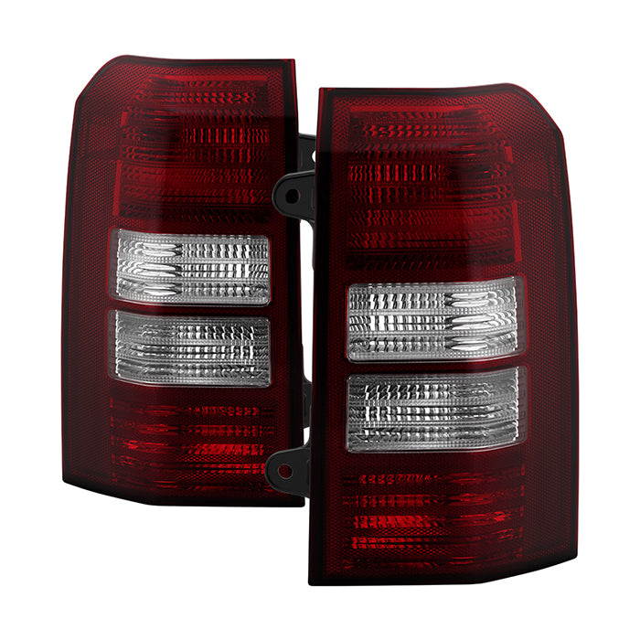 Xtune Tail Lights Jeep Patriot (2008-2013) [OEM Style] Red Smoked